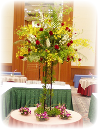 名古屋市千種区の花屋グラッシーのパーティ用装花 名古屋市千種区の花屋グラッシーのパーティ用装花